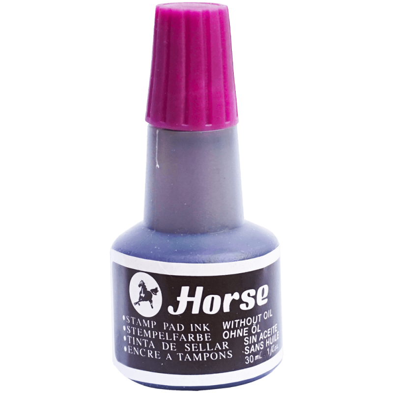 Tuș pentru ștampilă Horse, 30 ml, mov